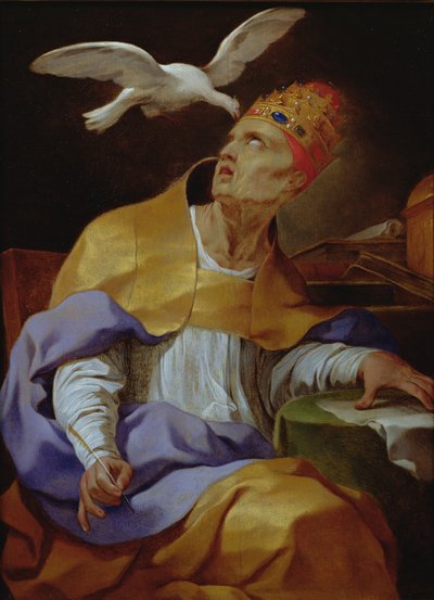 St. Gregory the Great (c.540-604) by Lubin Baugin